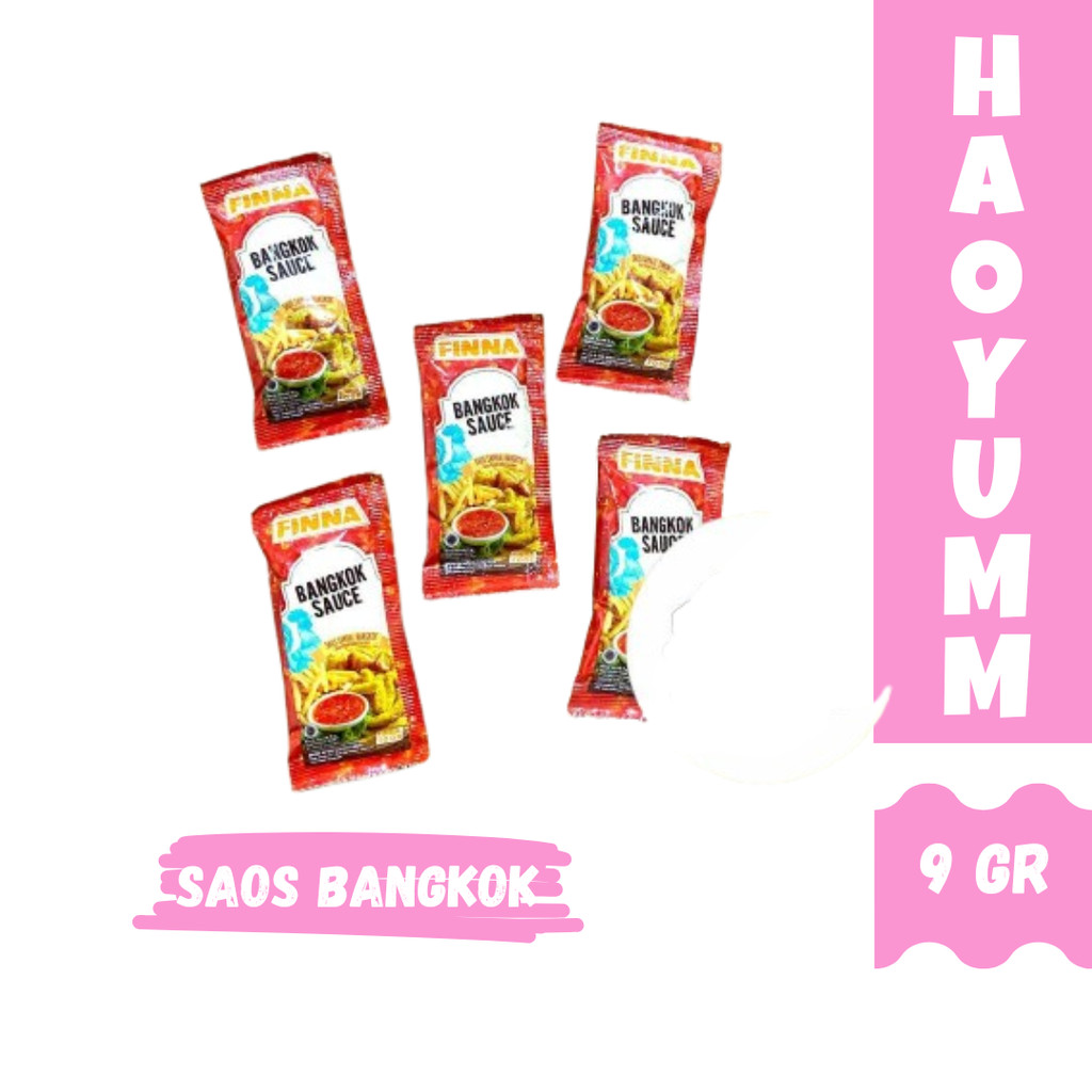 

Finna Saos Bangkok Sachet 9gr Thai Sauce Dimsum Cocolan [HAOYUMM]