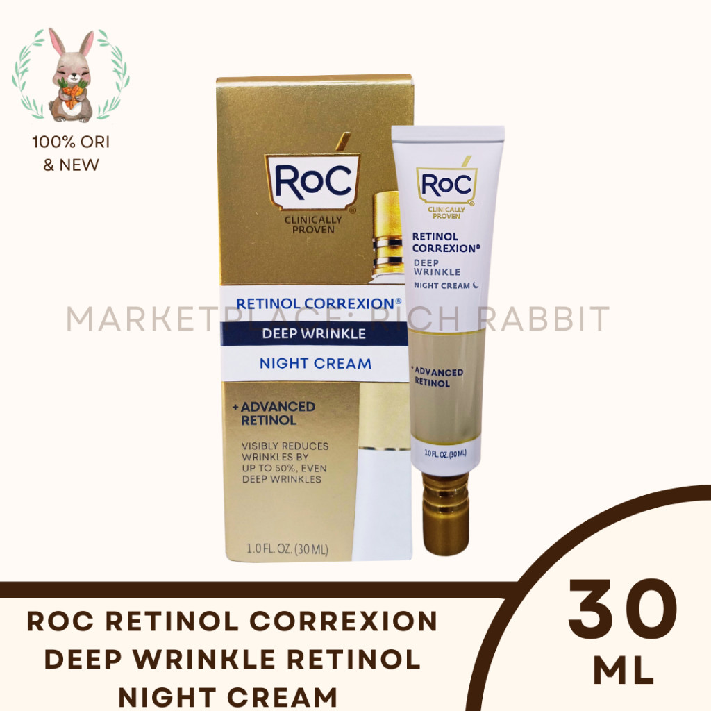 RoC Retinol Correxion Deep Wrinkle Facial Filler 30 ml Krim wajah