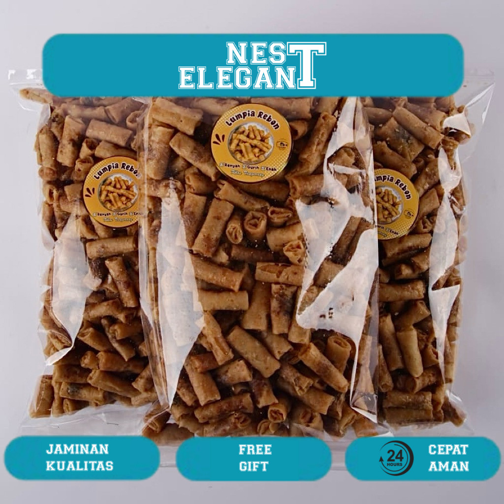 

Lumpia Udang Khas Tangerang Renyah Halal 500 Gr