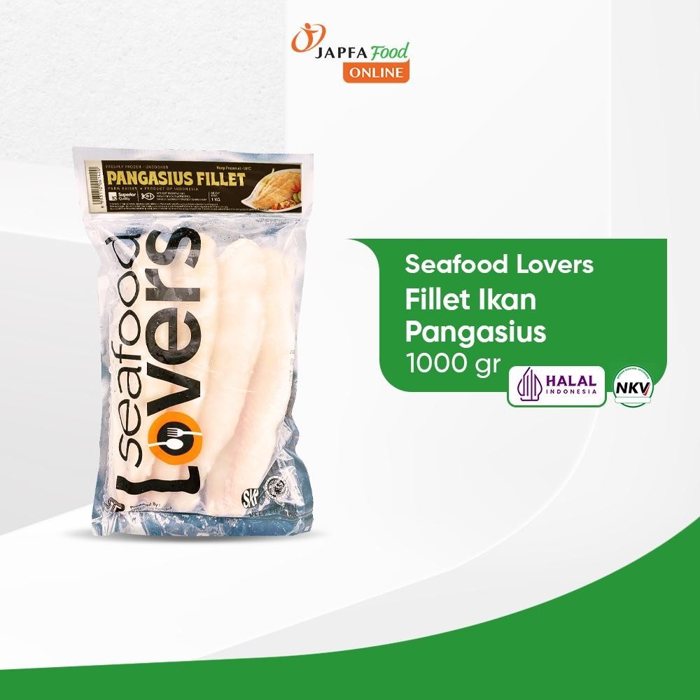

Seafood Lovers Ikan Dory Lokal FIllet 1000gr / Ikan Dori / Ikan Pangasius Fillet/ Ikan Patin