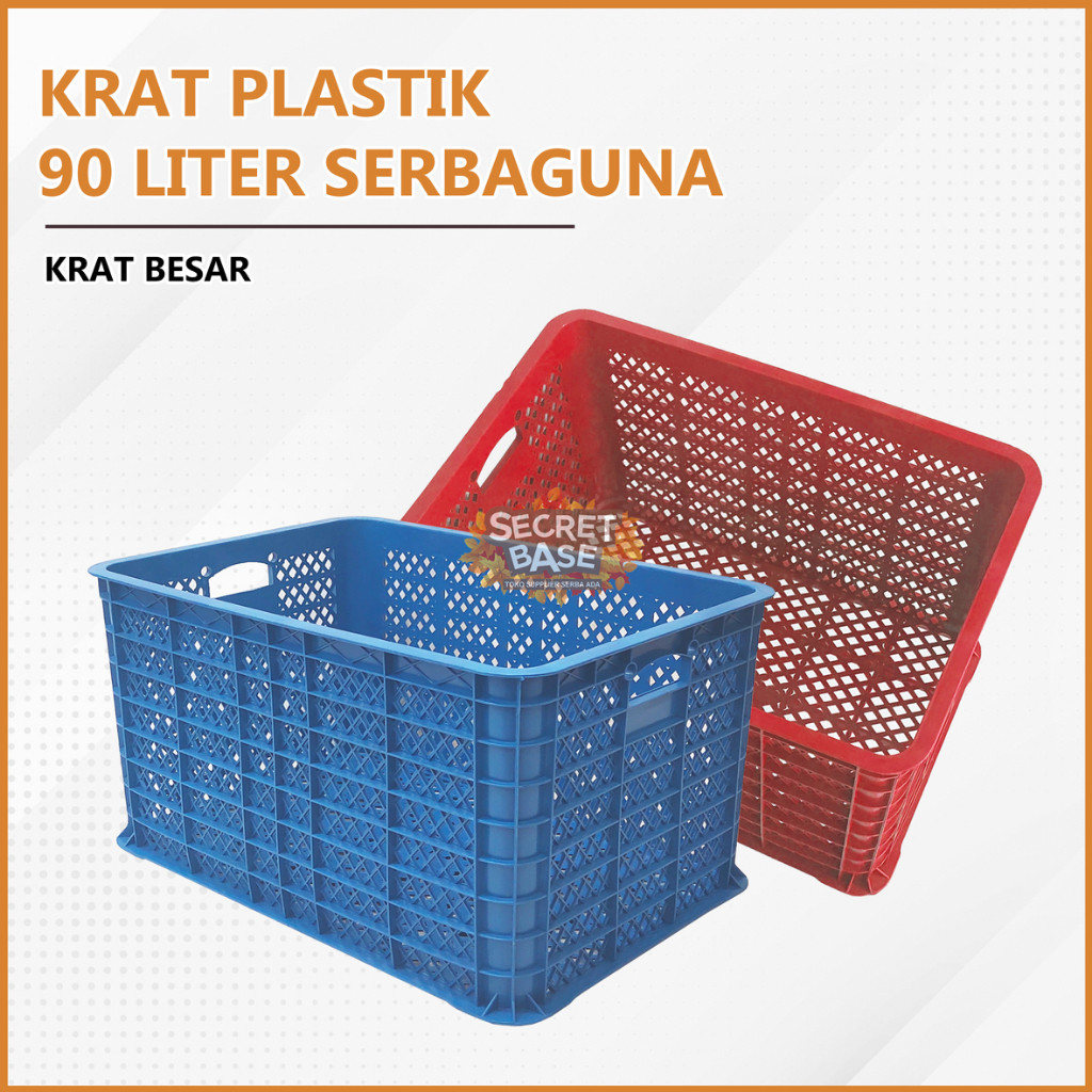 KRAT INDUSTRI 90 LITER - Keranjang Serbaguna / Krat Keranjang