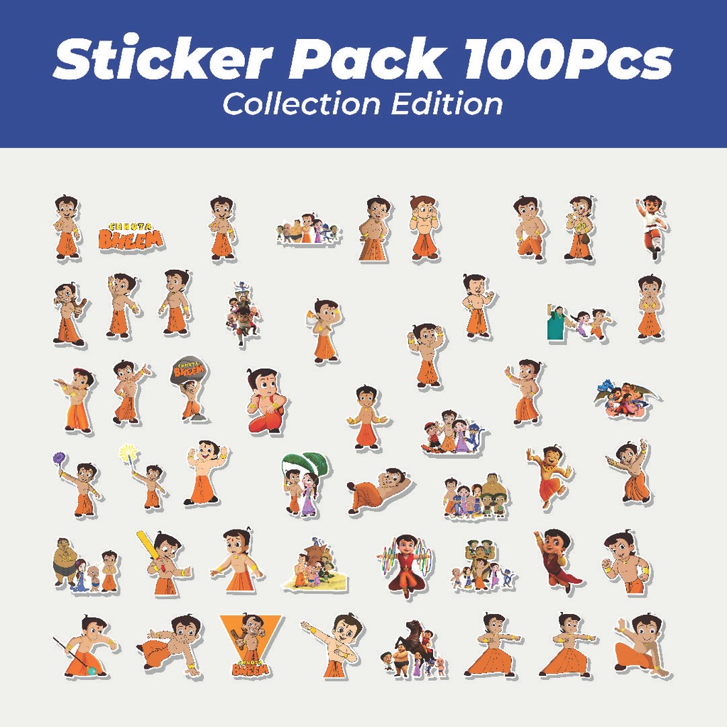 

Hot Stiker Kartun Choota Bheem Lucu Anti Air Stikers Berperekat Waterproof Sticker Decal Buat Motor Helm Buku Journal Koper Casing HP Laptop Botol Minum