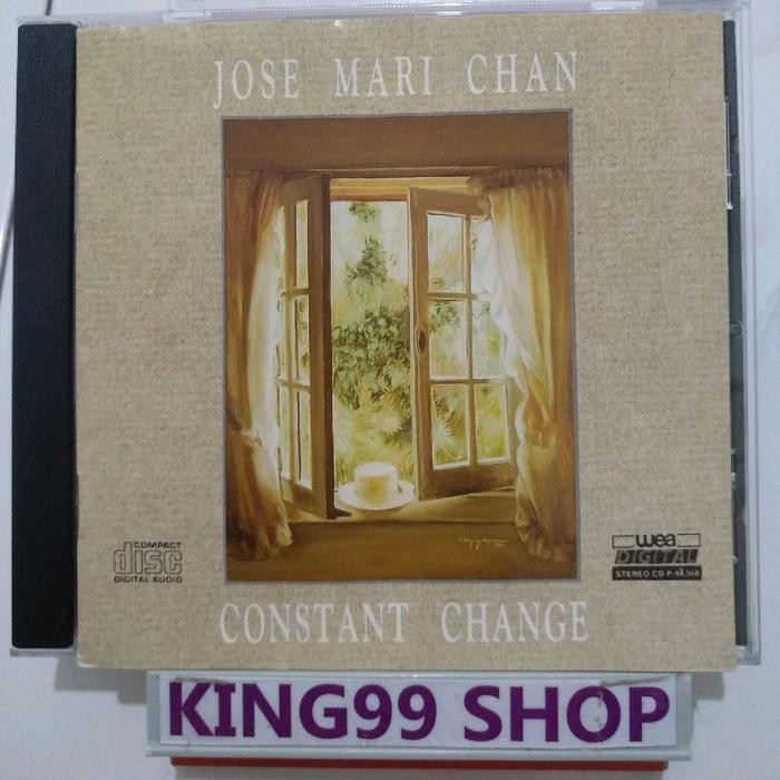 CD JOSE MARI CHAN - CONSTANT CHANGE. richard marx  glenn medeiros michael bolton michael jackson geo