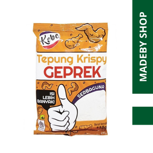 

TEPUNG KRISPY GEPREK KOBE 110 GR