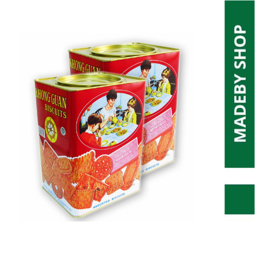 

KHONG GUAN BISKUIT / BISCUITS KALENG 1600GR SNACK makanan ringan jajanan cemilan camilan pedas asin gurih manis murah