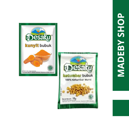 

Desaku Kunyit dan ketumbar bubuk renceng 12 pcs
