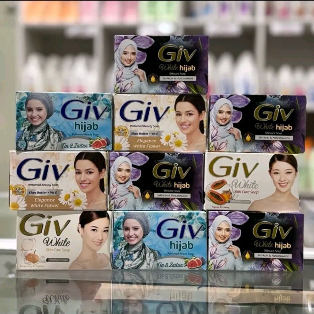 12pcs SABUN BADAN BATANG GIV 72gram / /