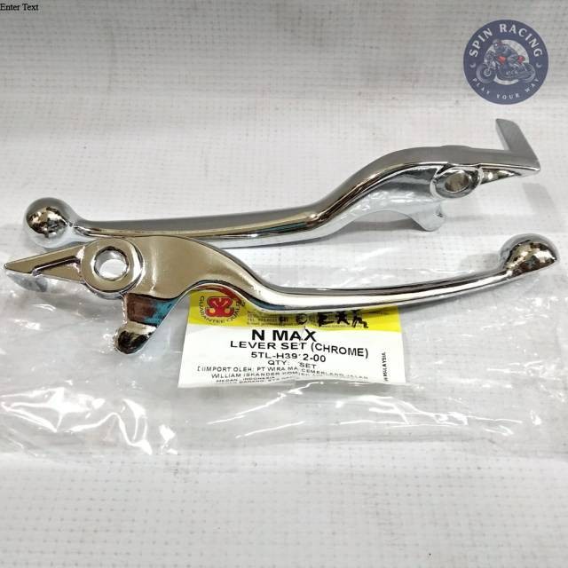 Handle Rem Krom untuk Semua Seri Nmax dan Aerox Alpha New, Pemasangan Langsung Tanpa Modifikasi
