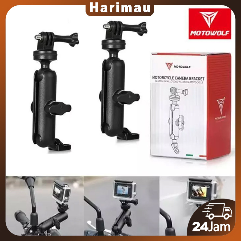 Breket GoPro SPION MDL 3519/ Holder Camera GoPro/ Dudukan GoPro SPION Motor