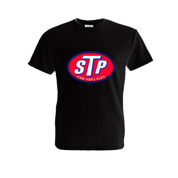(COD) Stone Temple Pilots - Kaos Stone Temple Pilots - STP - Hitam, S