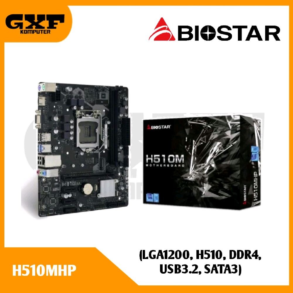 Biostar H510MHP (LGA1200, H510, DDR4, USB3.2, SATA3)