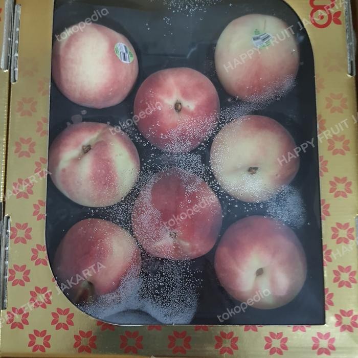 

Peach white jumbo super australia / Box