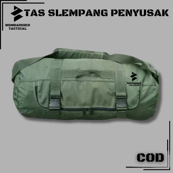 Tas selempang TNI jumbo 60L/tas pendidikan TNI/tas kapsul pulsak/dufflebag jumbo/tas penyusak