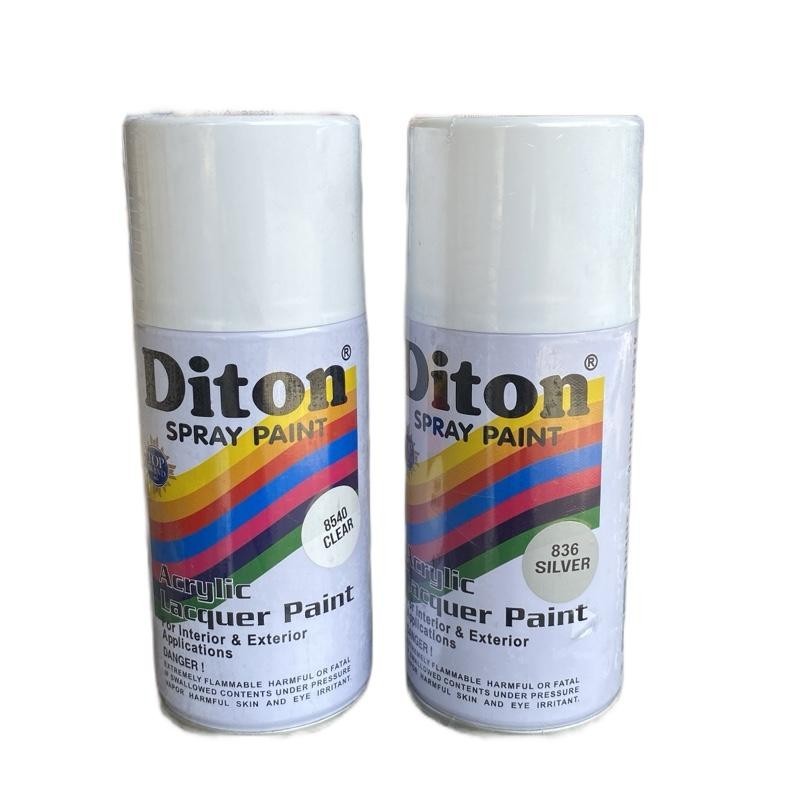 Pilox Diton 300cc Cat Semprot - Pylox Pilox Warna Hitam Metalik Doff Putih Clear Hitam Dof Merah Bir