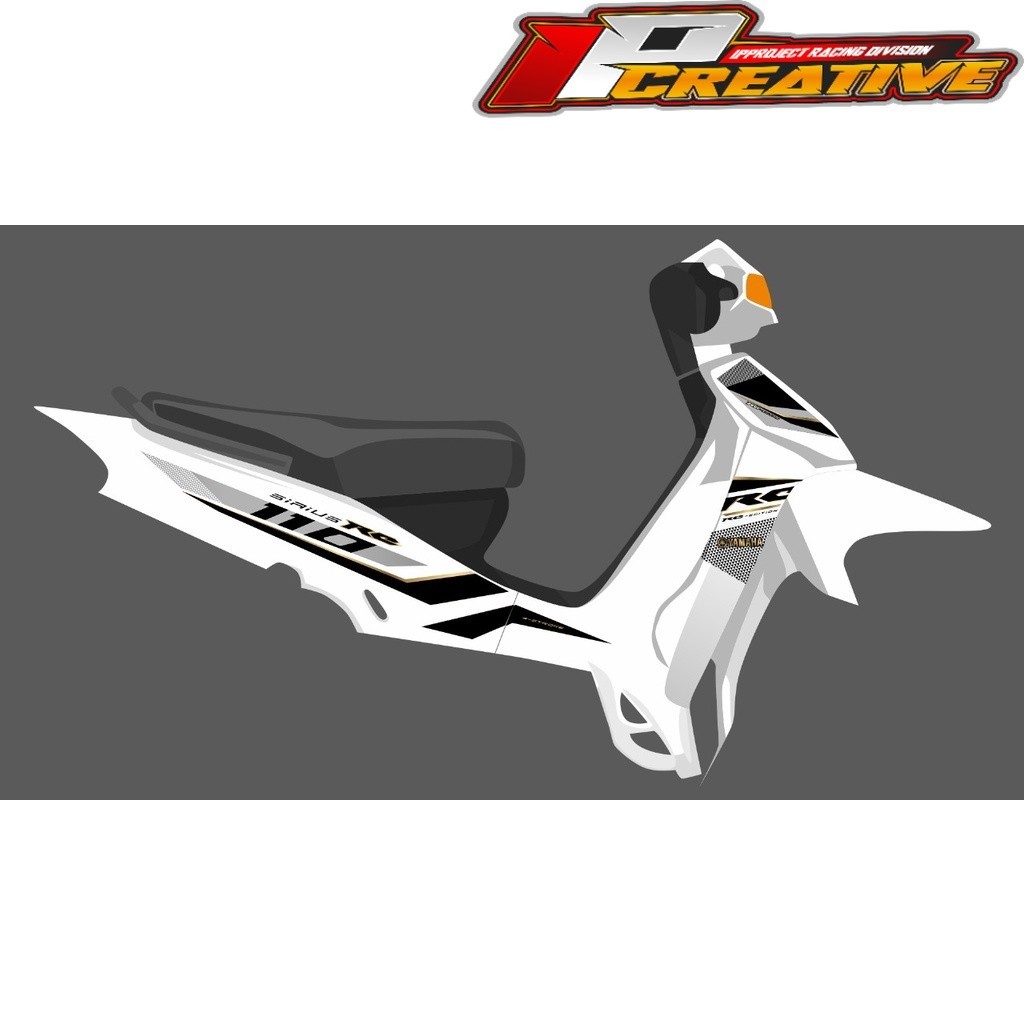 Striping Vega R Old/Vega Kotak Sirius Rc Transparan