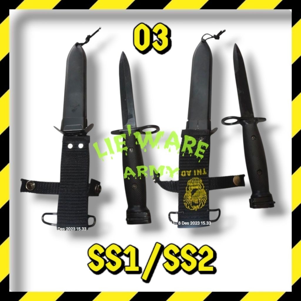 PISAU SANGKR SS1/SS2 PINDAD KW3