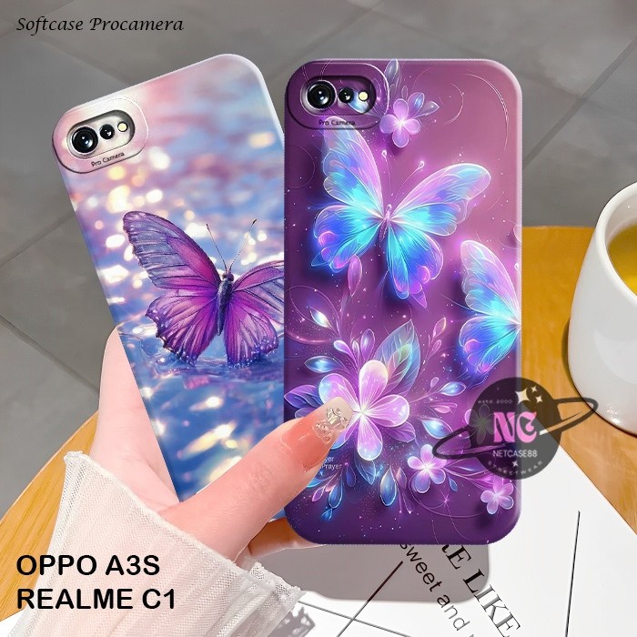 Cassing Hp Oppo A3S / Realme C1 - Oppo A3S A1K A5S A12 A12K A11K Realme C2 Oppo F9 F9 Pro - Softcase