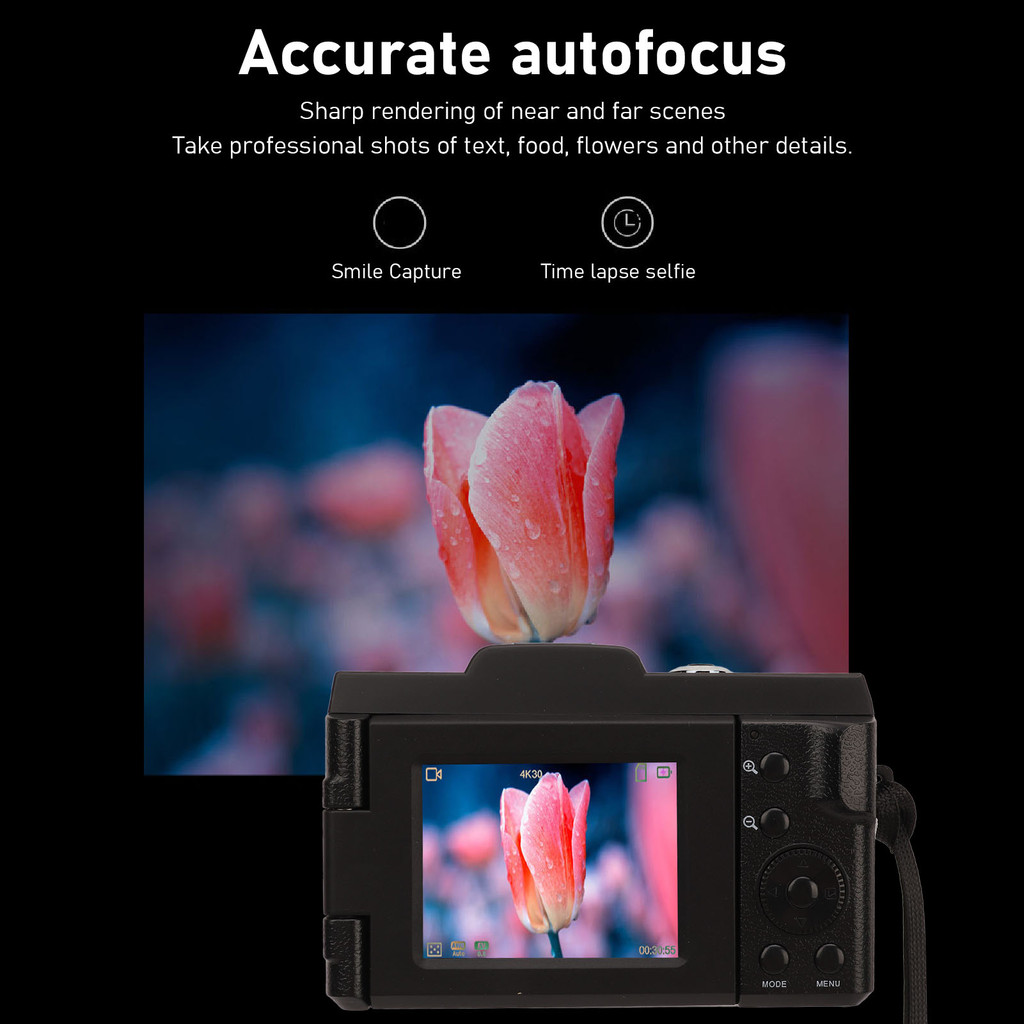 Digital Camera 1080P Digital Camera 16MP HD Smart Digital Camera  SLR Digital Camera for Photography