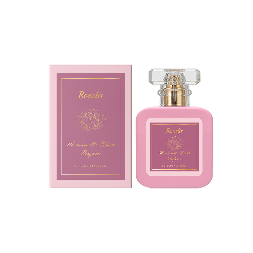 Roxelis Permen Strawberry Manis Parfum Kuat Segar Manis Tahan Lama Kencan Perjalanan Parfum Portabel