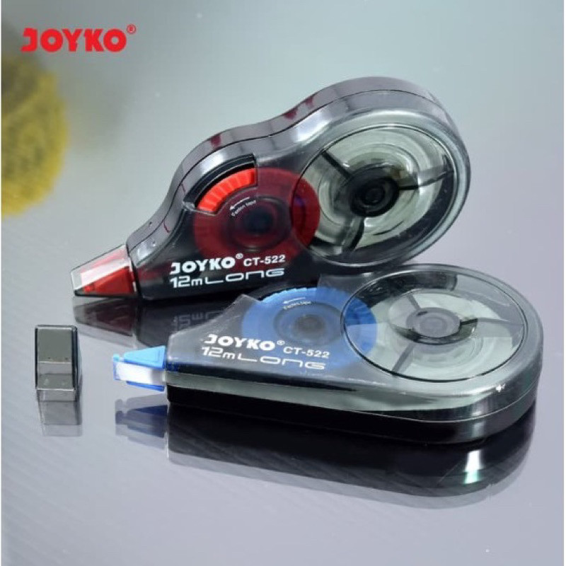 

(GA777) Tip ex roll joyko CT522 / Correction Tape Joyko CT-522 / Tip Ex Kertas Pita / Correction Tape X Roll / Correction tape Joyko / Tip Ex roll / tip x kertas / tipx Joyko