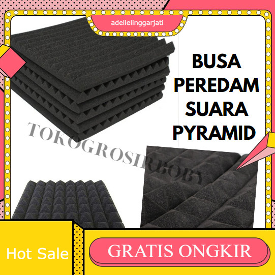 Busa Telur Peredam Suara Soundproof Foam 6 PCS