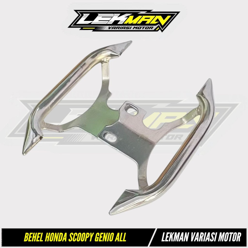 Behel Scoopy Behel Genio Behel Scoopy 2023 Model Samping Potong Bahan Pipa Besi
