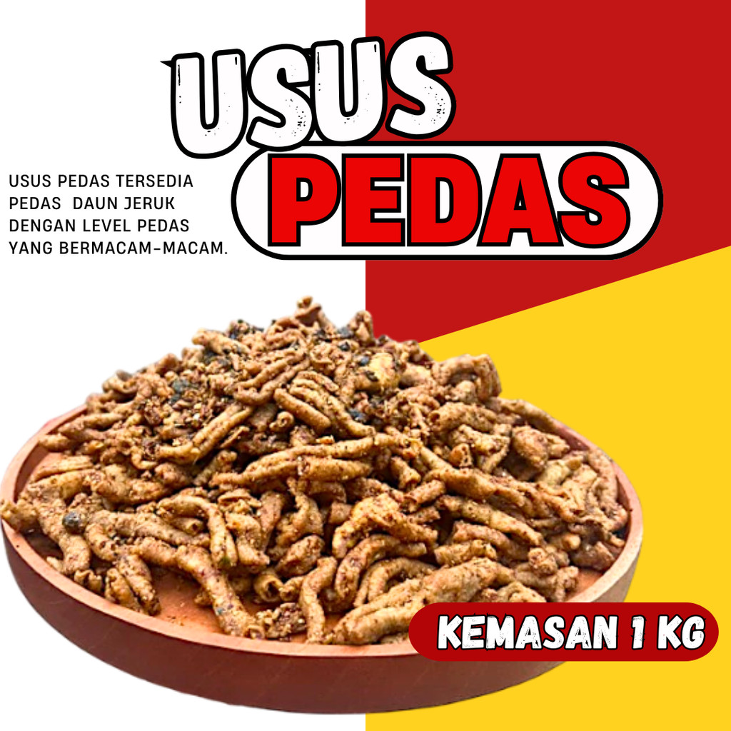 

1 kilogram kripik usus crispy premium