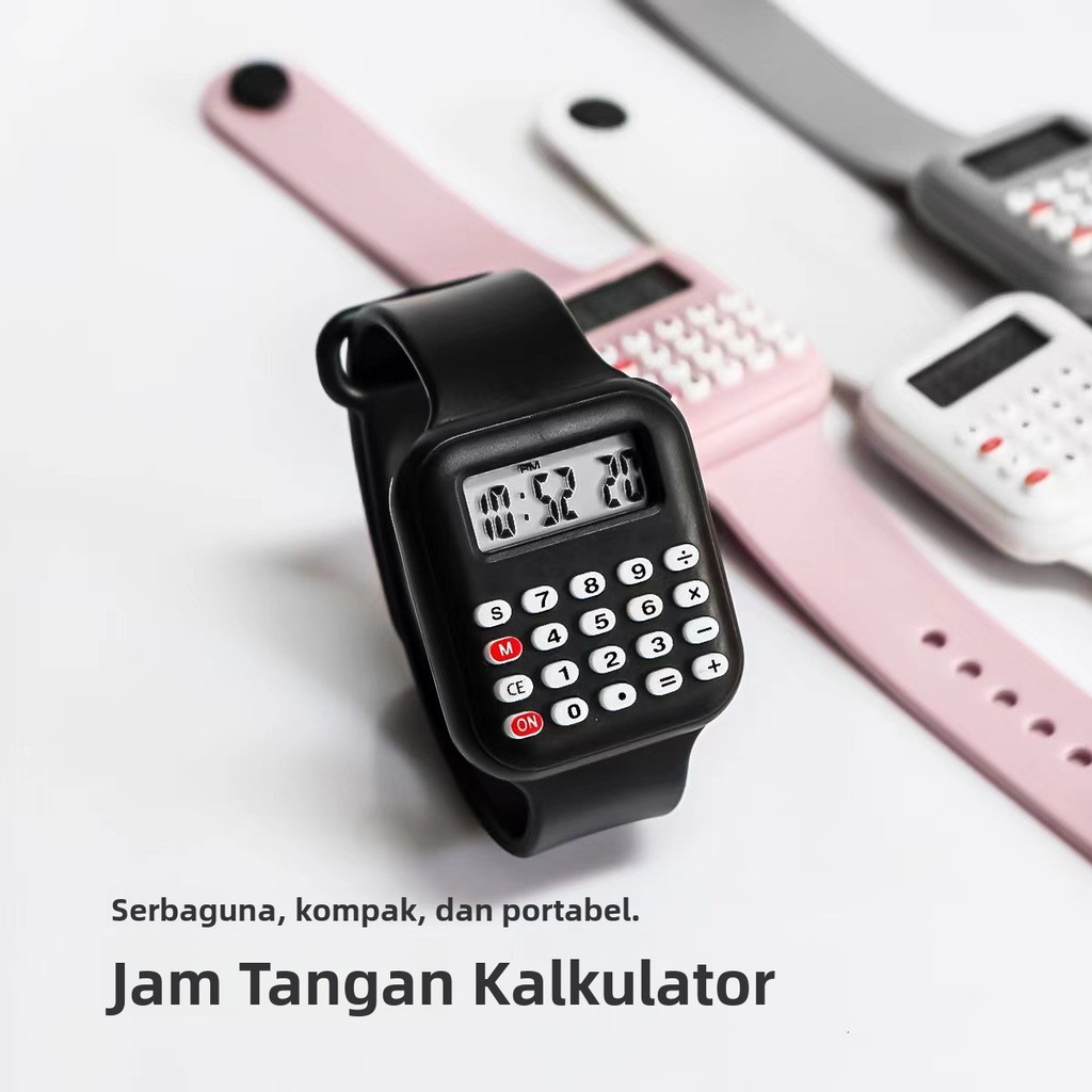 

Tanggal Tampilan Digital Multifungsi Dan Waktu Anak -Anak Mikro Mikro Calculator Watch