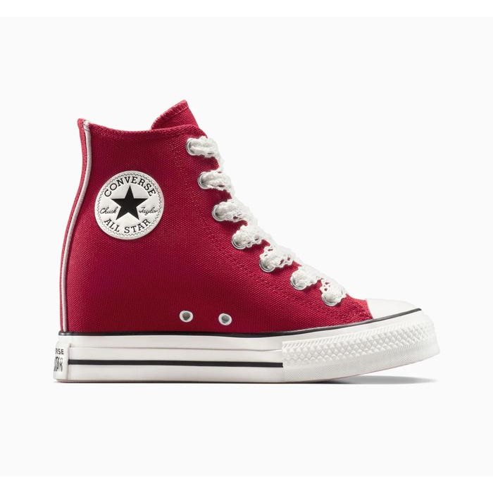 Sepatu Sneakers Wanita Converse Chuck Taylor All Star Wedge Platform Crochet Laces Days Ahead Vintag
