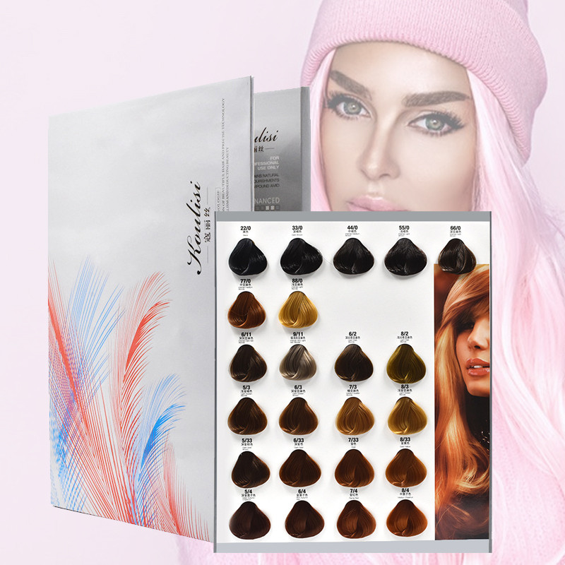 Buku Katalog Warna Rambut / Hair Color Chart