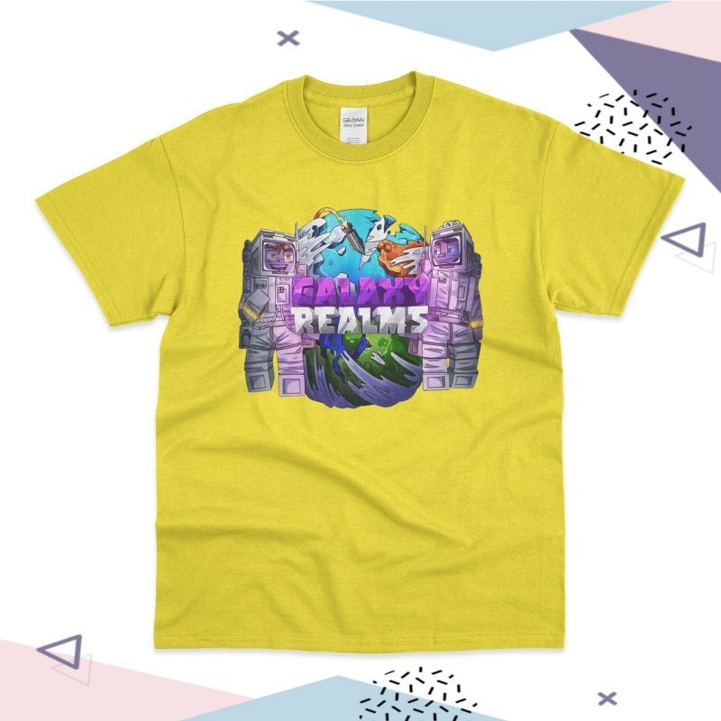 Kaos Anak Anak Logo Minecraft Galaxy Realms Baju Anak Pakaian Anak Anak Cowok & Cewek