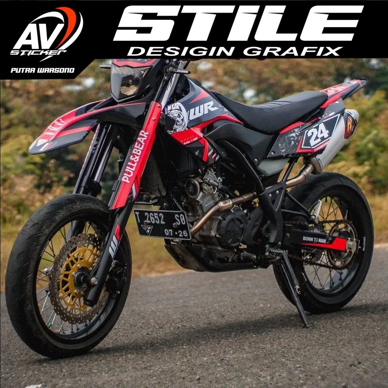 DECAL WR CUSTOM DESAIN