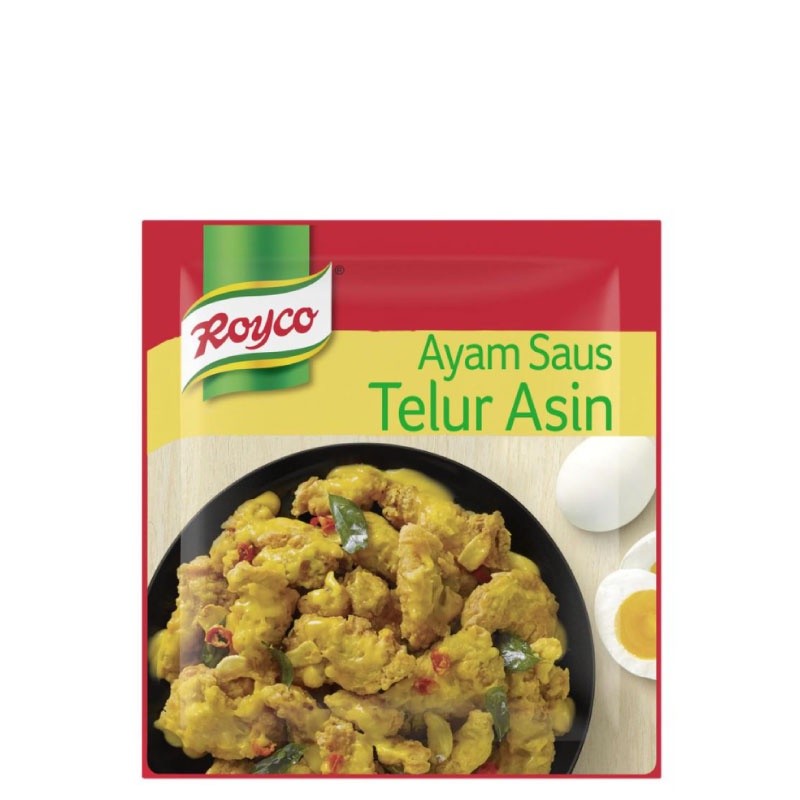 

Royco Bumbu Ayam Saus Telur Asin 3 x 22 gr