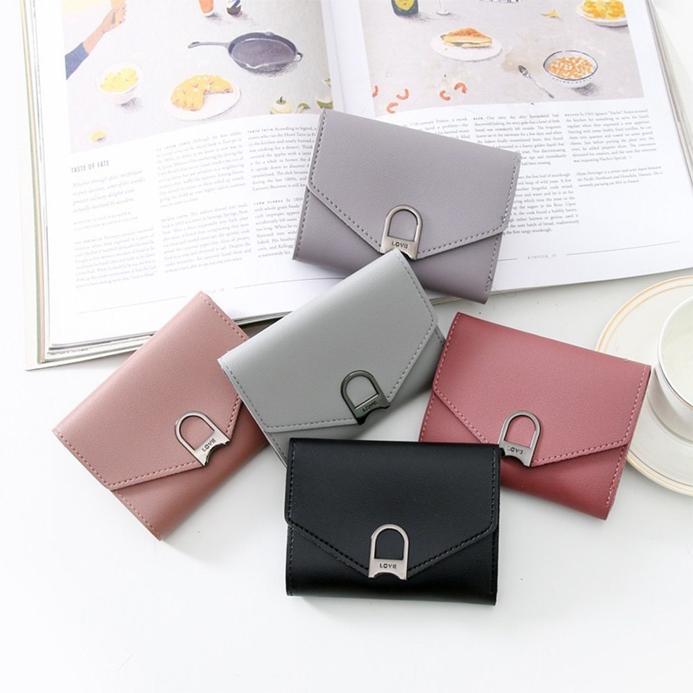 Vbras - DOMPET WANITA 117D DOMPET LIPAT IMPOR MURAH CANTIK REAL PIC# DOMPET CEWEK LIPAT MINI C3