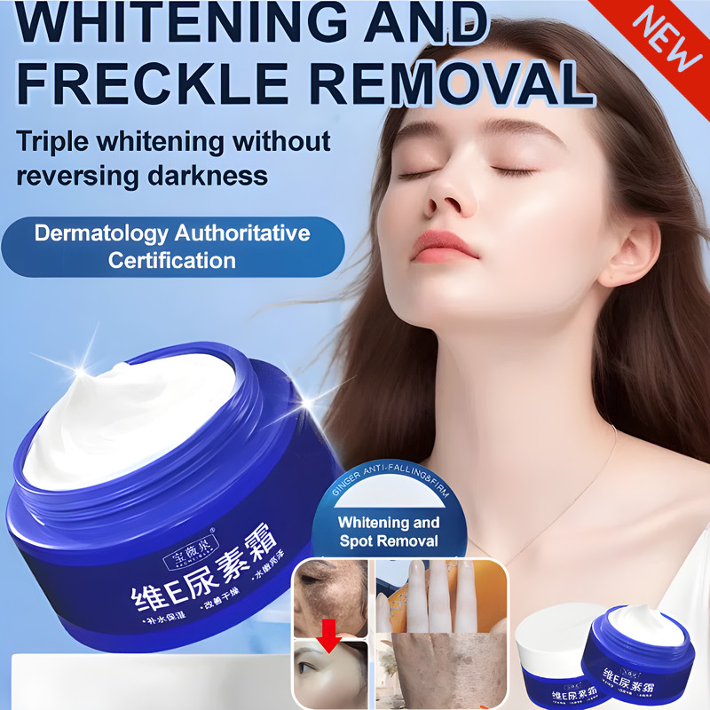 JUELREOU Krim Urea Dengan Vitamin E Untuk Kulit Kusam, Pelembap/Serum Pemutih/Krim Kulit Kering Dan 