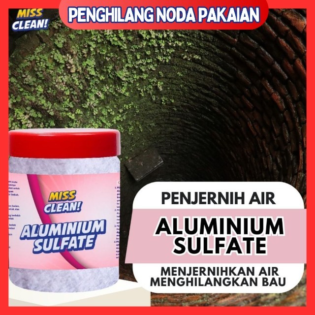 Bubuk tawas penjernih air sumur aluminium sulfate penghilang bau air sumur penjernih air aquarium