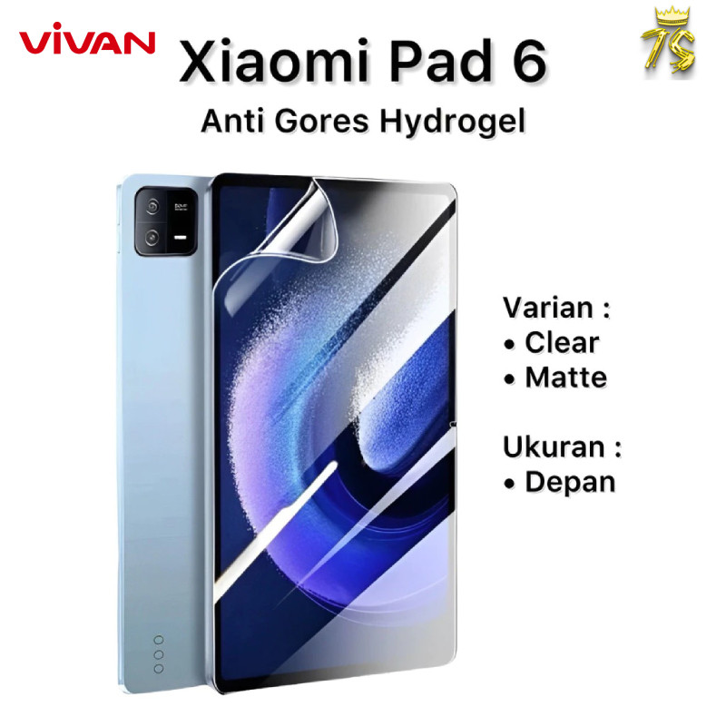 VIVAN Hydrogel Antigores Bening Full Layar Antispy Matte  Privacy Anti Gores Tablet Xiaomi redmi PAD