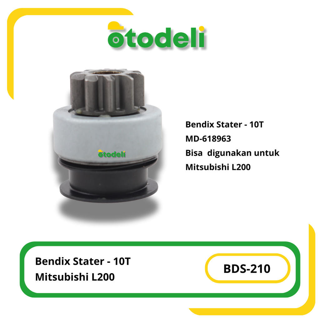 Bendix Stater Mitsubishi L200 10T