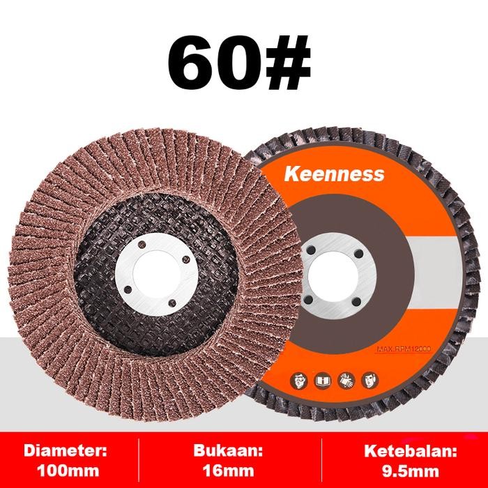 Paket ( 10 ) Pcs - Amplas Susun #60 ZX2902