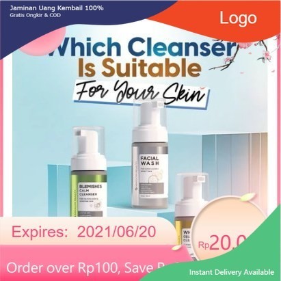 FACIAL WASH MS GLOW / GOLDEN GLOW  MS GLOW ORIGINAL BARCODE