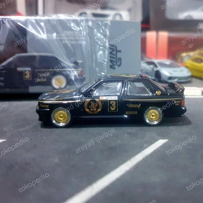 ME99 Diecast Mini GT BMW M3 #3 1987 ATOC JPS Team BMW no 608