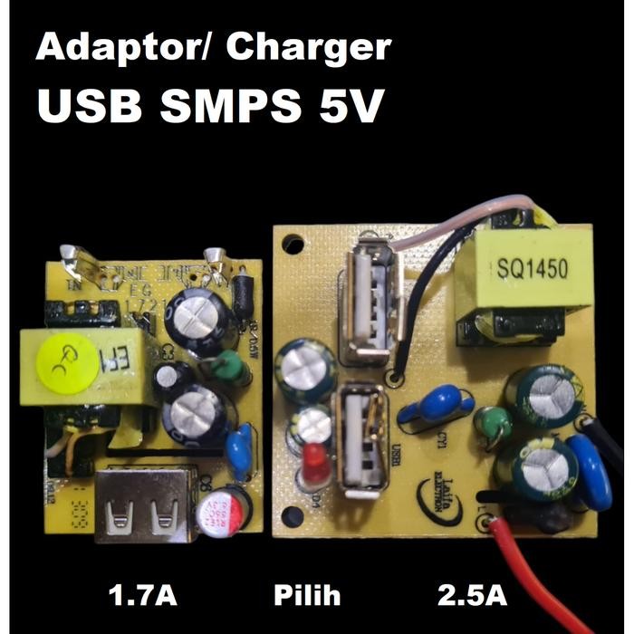Modul SMPS High Power Supply Adaptor AC-DC Charger 5V USB PS Module 2A - 5V 2.5A