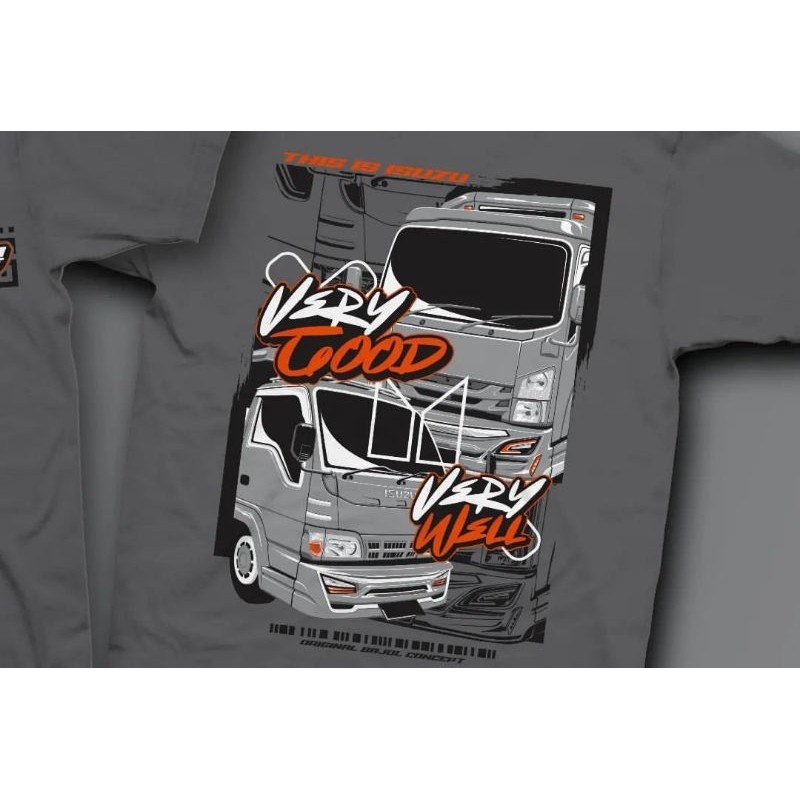 kaos truk Isuzu giga terlaris