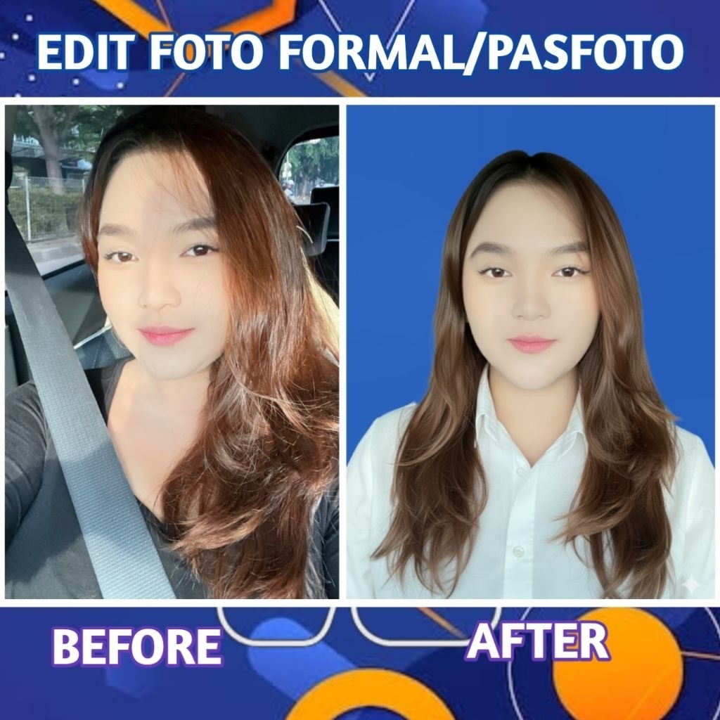 JASA EDIT PAS FOTO/Edit Foto Formal/Edit Foto GANTI JAS CEPAT