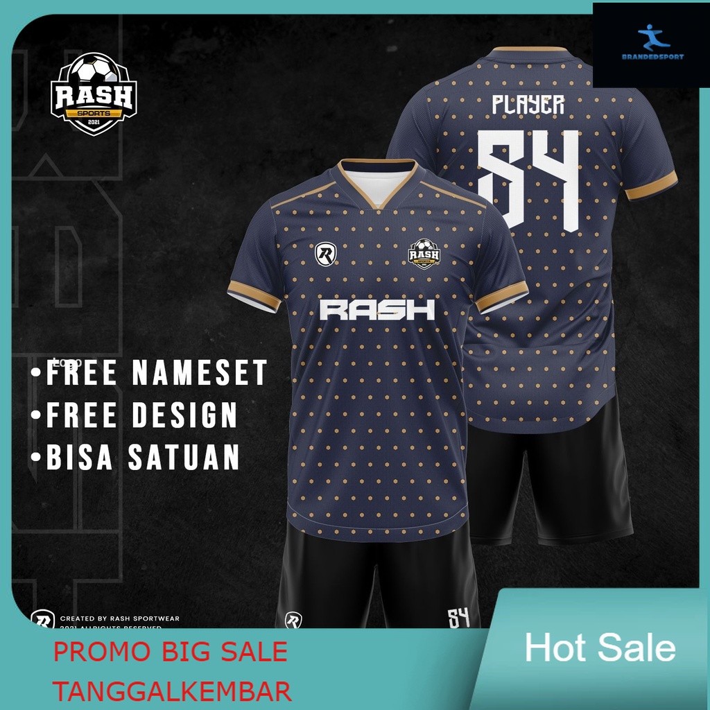 Setelan Stelan Atasan Kaos Baju Jersey Futsal Bola Olahraga Roadbike Gaming Running Gowes ff ml manc