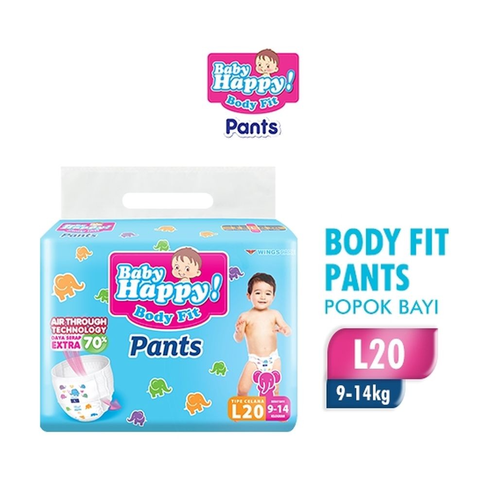 Baby Happy ! Baby Diapers Pants 20'S  Large