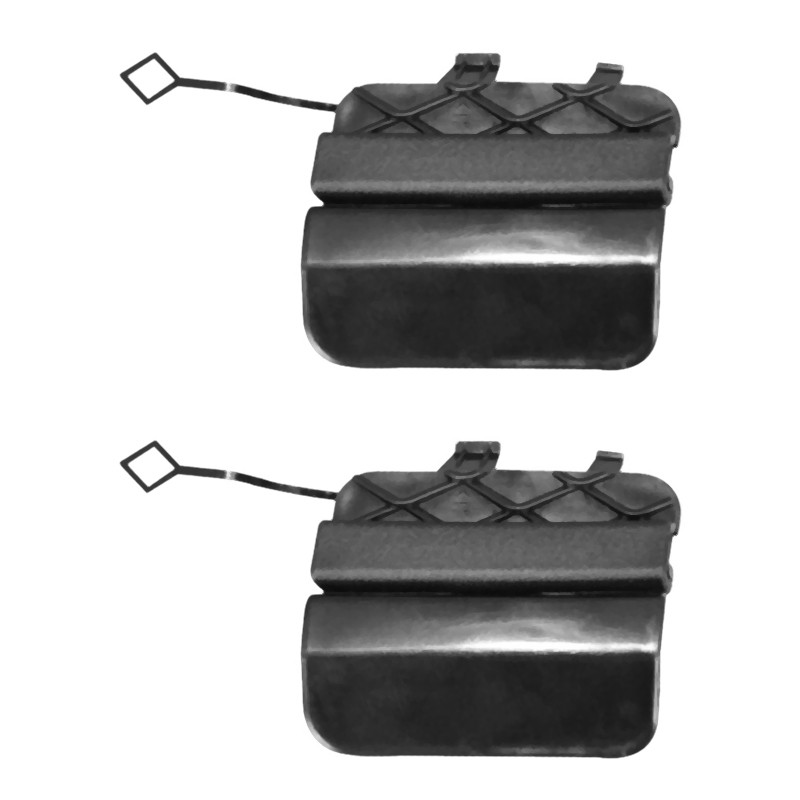 2X Rear Bumper Tow Towing Eye Cover Cap For Mercedes Benz W205 C180 C200 C260 A2058850256