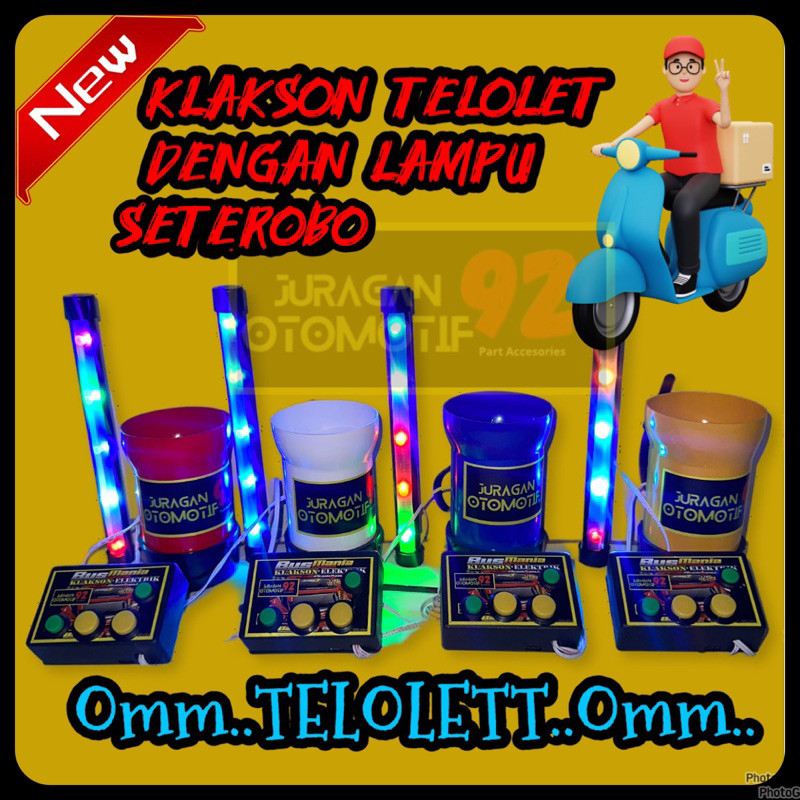 KLAKSON TELOLET SEPEDA / BASURI SEPEDA / KLAKSON TELOLET