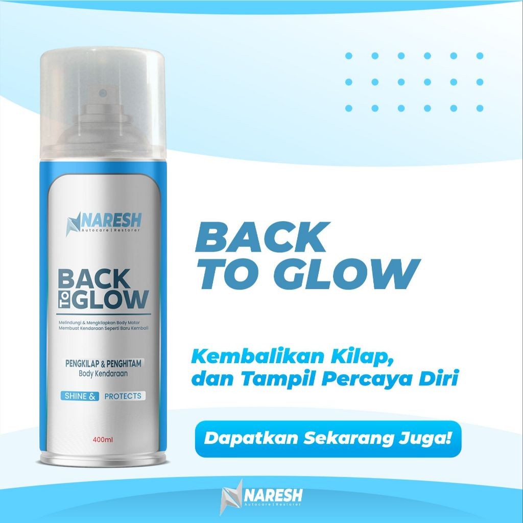 RUNSHOP_ Naresh Pengkilap Body Motor Penghitam Body Motor Permanen