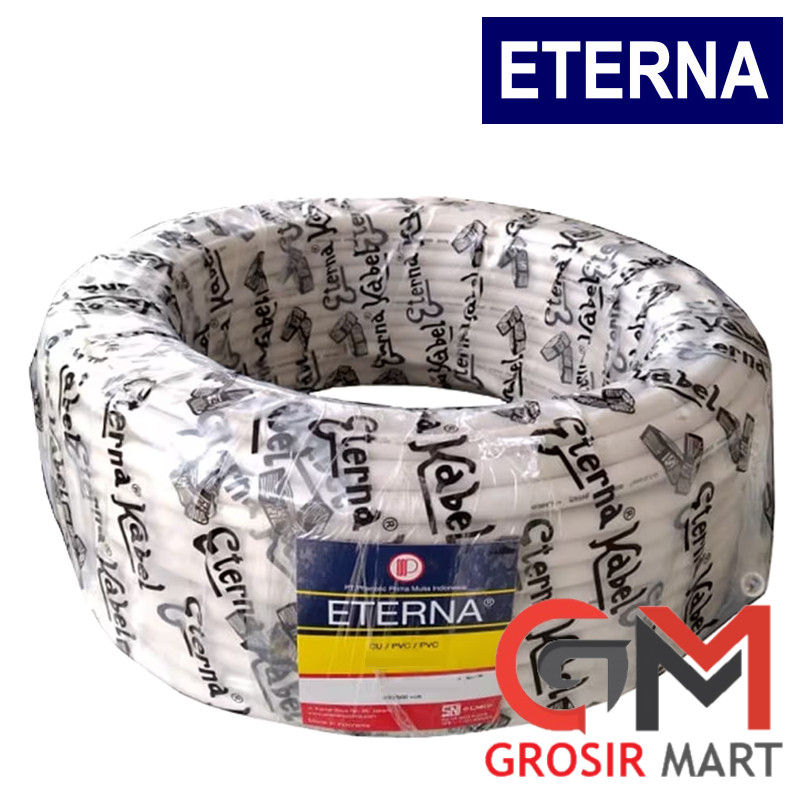 VOLTHOUSE ETERNA KABEL ROL NYM (KAWAT TEMBAGA) 2X1.5 2X2.5 3X1.5 3X2.5 NYMHY (SERABUT) 2X0.75 50M / 